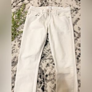 Frame Denim Women's Skinny Jeans in Cream